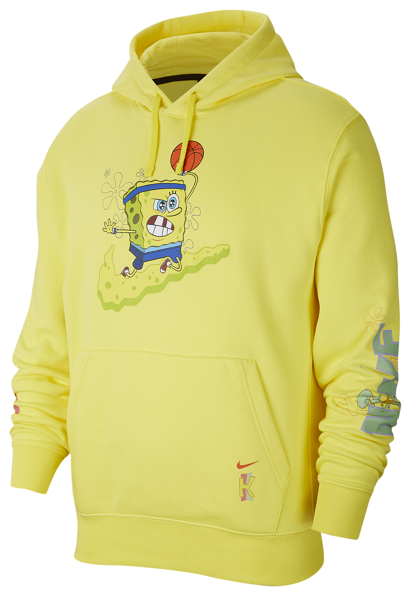 kyrie spongebob hoodie mens