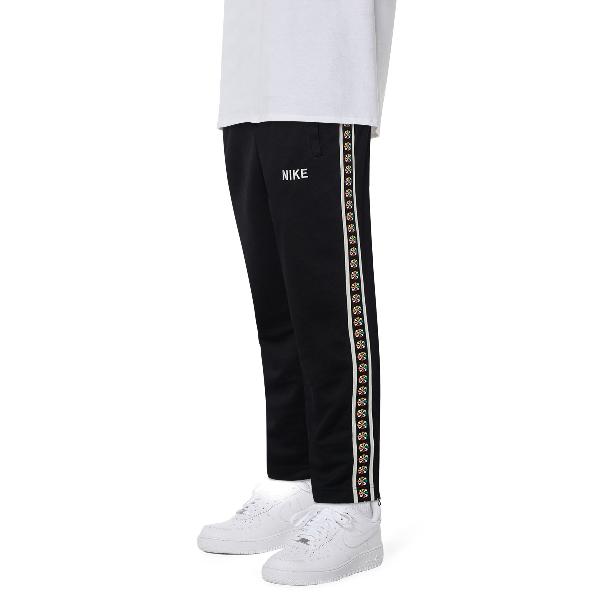 nike tribute pants black