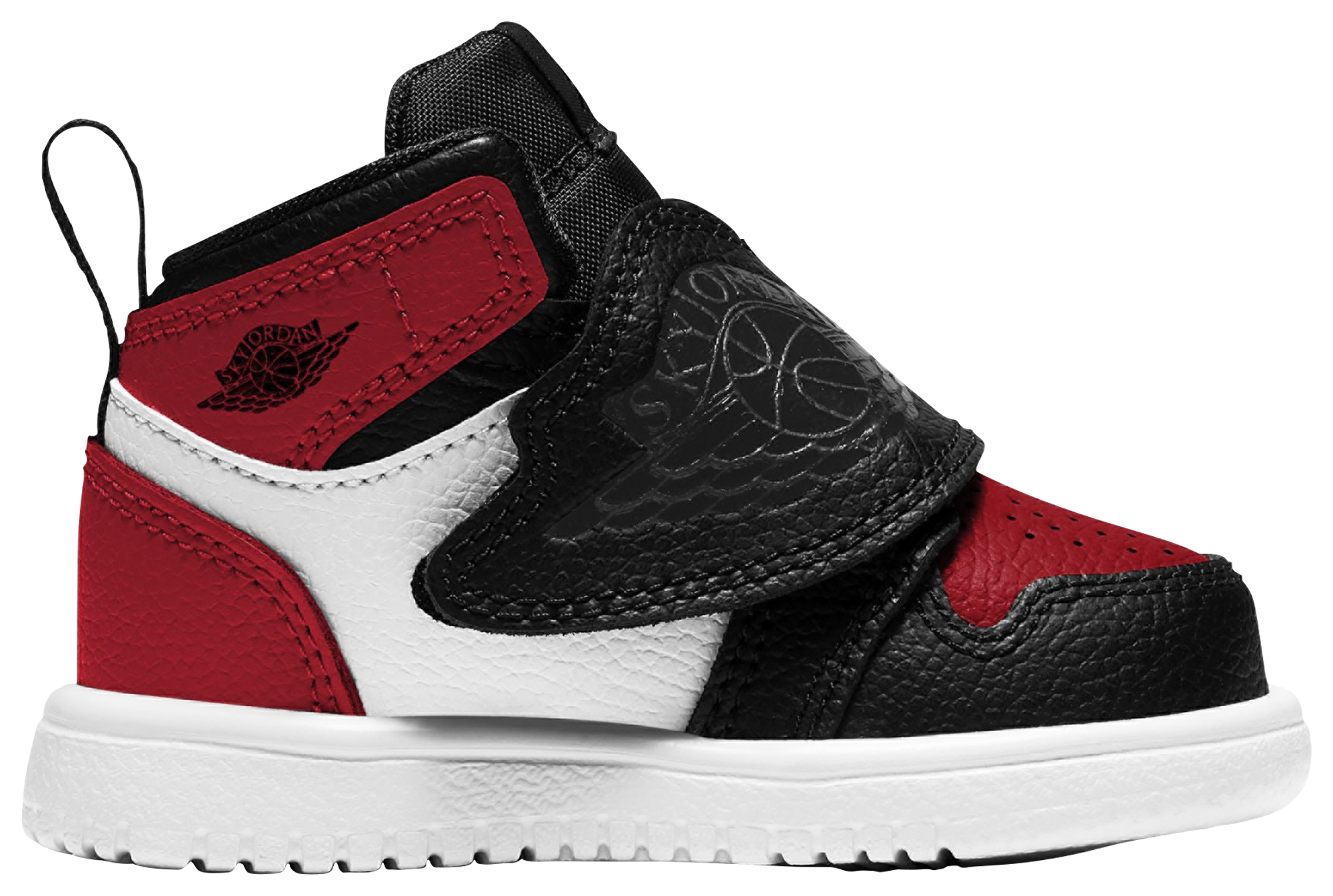 jordan 1 grey black and red