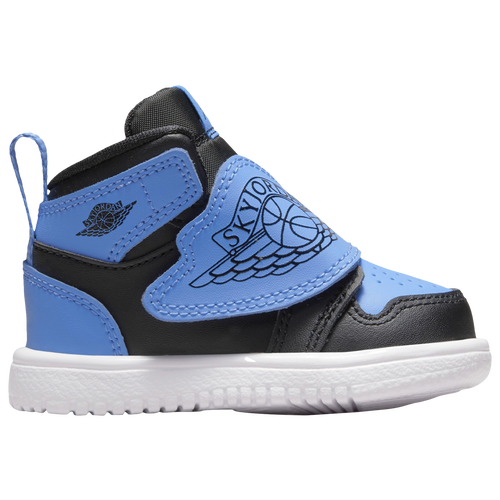 

Boys Jordan Jordan Sky Jordan 1 - Boys' Toddler Shoe Black/Univ Blue/White Size 04.0