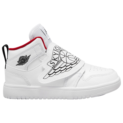 

Jordan Jordan Sky Jordan - Boys' Preschool White/Black/Gym Red Size 1.5