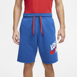 Men's - Nike Alumni City Shorts - Blue/White