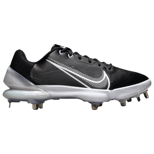 Nike Force Zoom Trout 7 Pro - Men's Metal Cleats Shoes - Black / White / Dynamic Turquoise - CQ7224-005