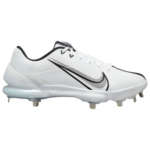 Nike Force Zoom Trout 7 Pro - Men's Metal Cleats Shoes - White / Black / Dynamic Turquoise - CQ7224-101