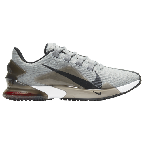 Nike Force Zoom Trout 7 Turf - Men's Turf Shoes - Lt Smoke Grey / Black / White - CQ7225-002