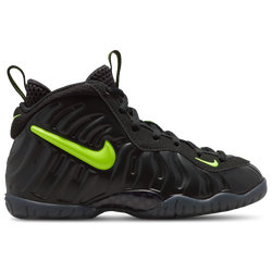 Boys' Preschool - Nike Little Posite Pro - Black/Voltage Yellow