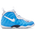 Nike Little Posite Pro - Boys' Preschool White/University Blue/Midnight Navy