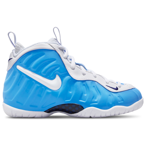  - Nike Little Posite Pro - White/University Blue Midnight Navy