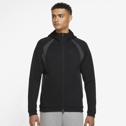 Men's - Jordan Sport Fleece Full-Zip - Black/Grey