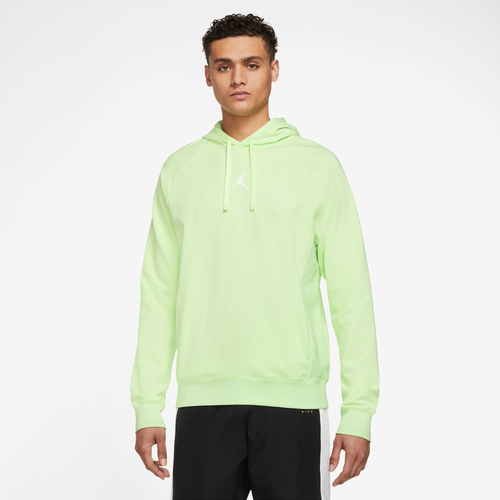 

Jordan Mens Jordan Dri-FIT Sport CSVR Fleece Pullover - Mens Lt Liquid Lime/White Size XL