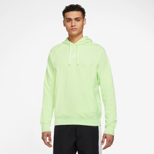 

Jordan Mens Jordan Dri-FIT Sport CSVR Fleece Pullover - Mens Lt Liquid Lime/White Size S