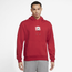Jordan Essential Fleece Pullover - Men's Red/Red