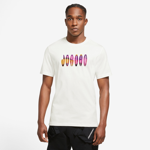 

Jordan Mens Jordan MVP Wordmark Crew - Mens Sail/Black Size S