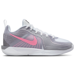 Girls' Grade School - Nike Sabrina 2 - White/Pinksicle/Cement Grey