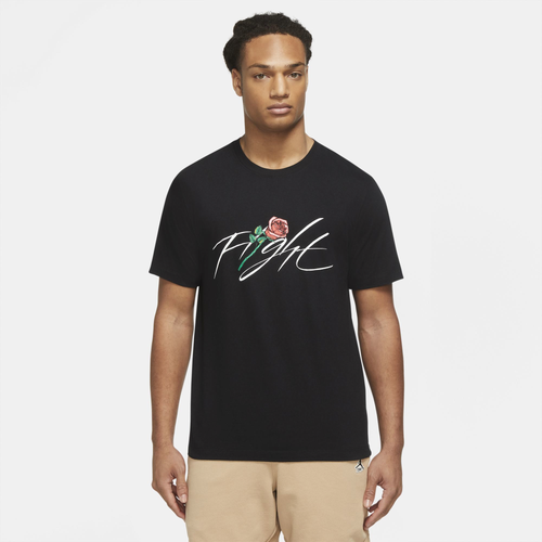 Jordan Mens  Sorry Gx T-shirt In Black/black