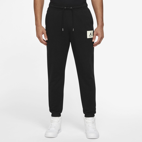 Jordan Mens  Essential Fleece Pants In Black/black