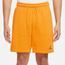 Jordan Essential Fleece Shorts - Men's Yellow/Black
