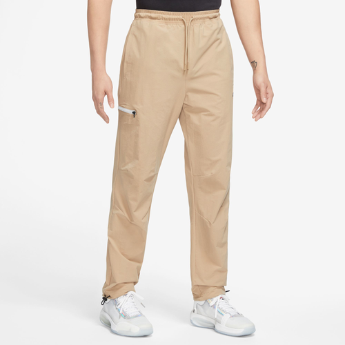

Jordan Mens Jordan ESS Woven Pants - Mens Desert/White Size XL