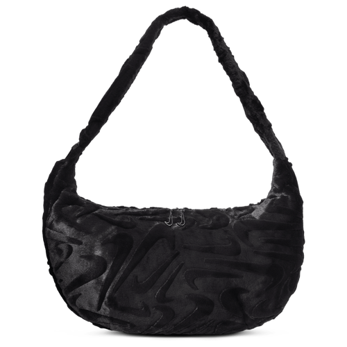 Nike NSW Faux Fur Slouchy Bag - Nike Black