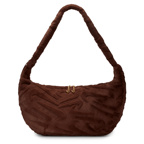  - Nike NSW Faux Fur Slouchy Bag - Fauna Brown