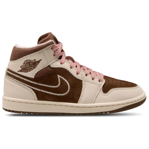  - Jordan Air Jordan 1 Mid SE V2 - Cacao Wow/Pearl White Rust Pink