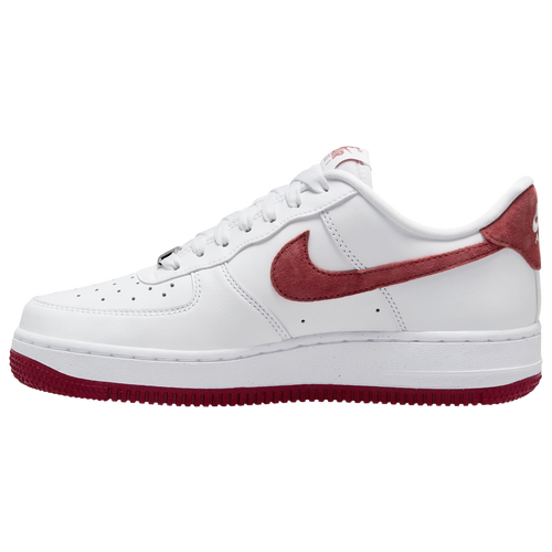 Nike Women s Air Force 1 07 Shoes Size 8.5 White Red White