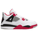 White/Fire Red/Black- Jrdn Psb Retro 4-wh/rd/bk