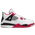 Jordan Retro 4 - Boys' Preschool White/Fire Red/Black
