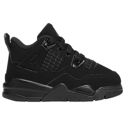 Infant & Toddler - Jordan Retro 4 - Black/Light Graphite