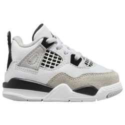 Boys' Toddler - Jordan Retro 4 - White/Black/Grey
