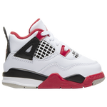 White/Fire Red/Black