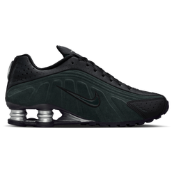 Women's - Nike Shox R4 - Mtlc Silver/Black/Seaweed
