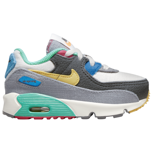 

Boys Nike Nike Air Max 90 - Boys' Toddler Running Shoe Phantom/Celery/Iron Grey Size 04.0