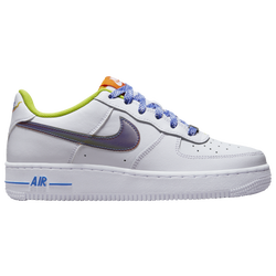 Boys' Grade School - Nike Air Force 1 LV8 - White/Multi