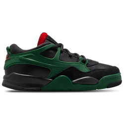 Boys' Preschool - Jordan AJ 4 RM - Black/Varsity Red/Gorge Green