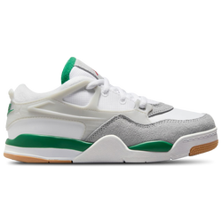 Boys' Preschool - Jordan AJ 4 RM - White/Green/Grey