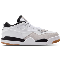 Boys' Preschool - Jordan AJ 4 RM - White/Black