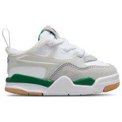 Boys' Toddler - Jordan AJ 4 RM - White/Green