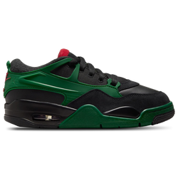 Boys' Grade School - Jordan AJ 4 RM - Black/Varsity Red/Gorge Green