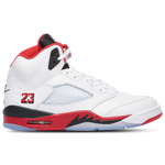 White/Black/Fire Red