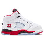 White/Fire Red/Black
