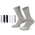 Nike Everyday Elevated Crew Socks 6 Pack - Adult Black/White/Gray