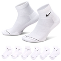 Nike Everyday Elevated Ankle Socks 6 Pack - Nike White/Black