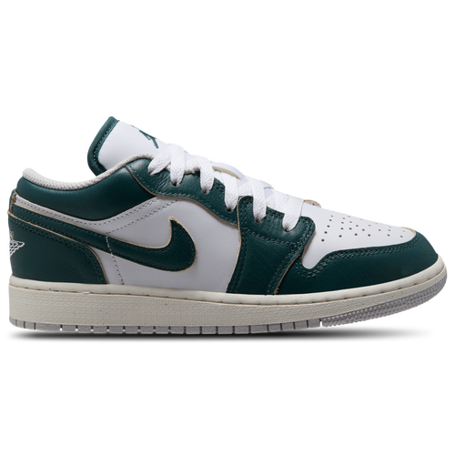 

Boys Jordan Jordan AJ 1 Low SE - Boys' Grade School Shoe White/Green Size 05.0