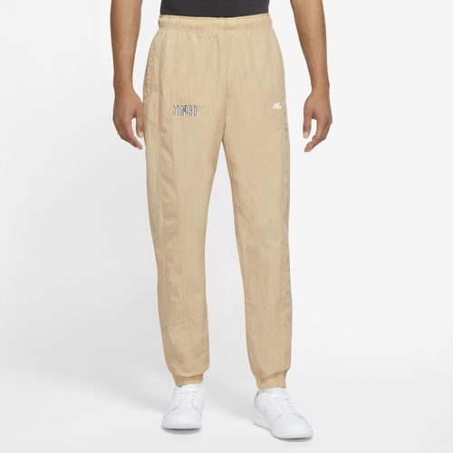 

Jordan Mens Jordan MVP Woven Pants - Mens Beige/Grey Size L