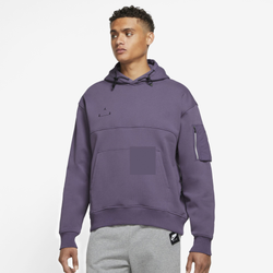 Men's - Jordan 23E Statement Fleece Pullover - Purple/Black