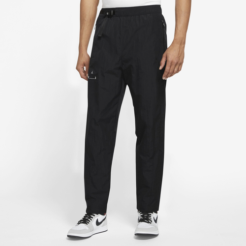 

Jordan Mens Jordan 23E Woven Pants - Mens Black/Black Size S