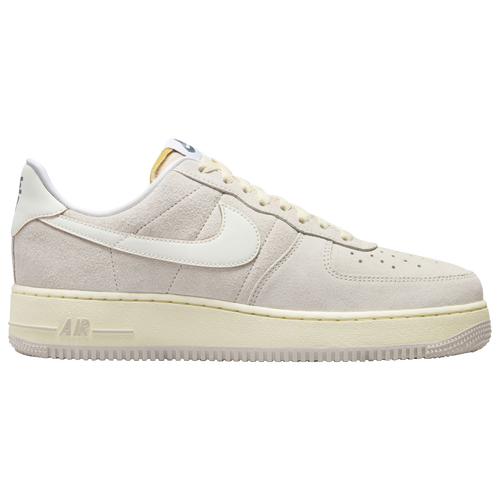 

Nike Mens Nike Air Force 1 '07 NCPS - Mens Basketball Shoes Silver/Coconut Milk/Lt Orewood Brown Size 10.5