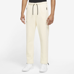 Men's - Jordan 23E Fleece Pants - Beige/Black