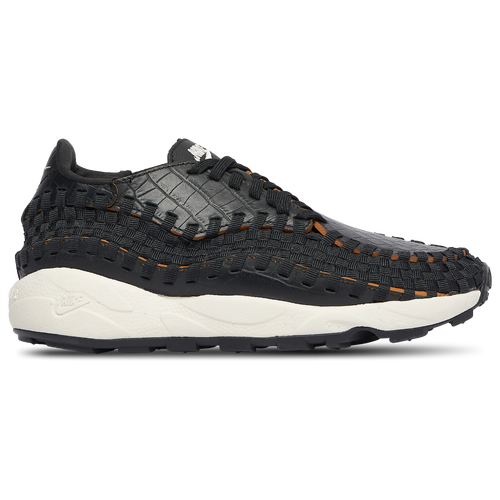 Women's - Nike Air Footscape Woven Premium - Black/Pale Ivory